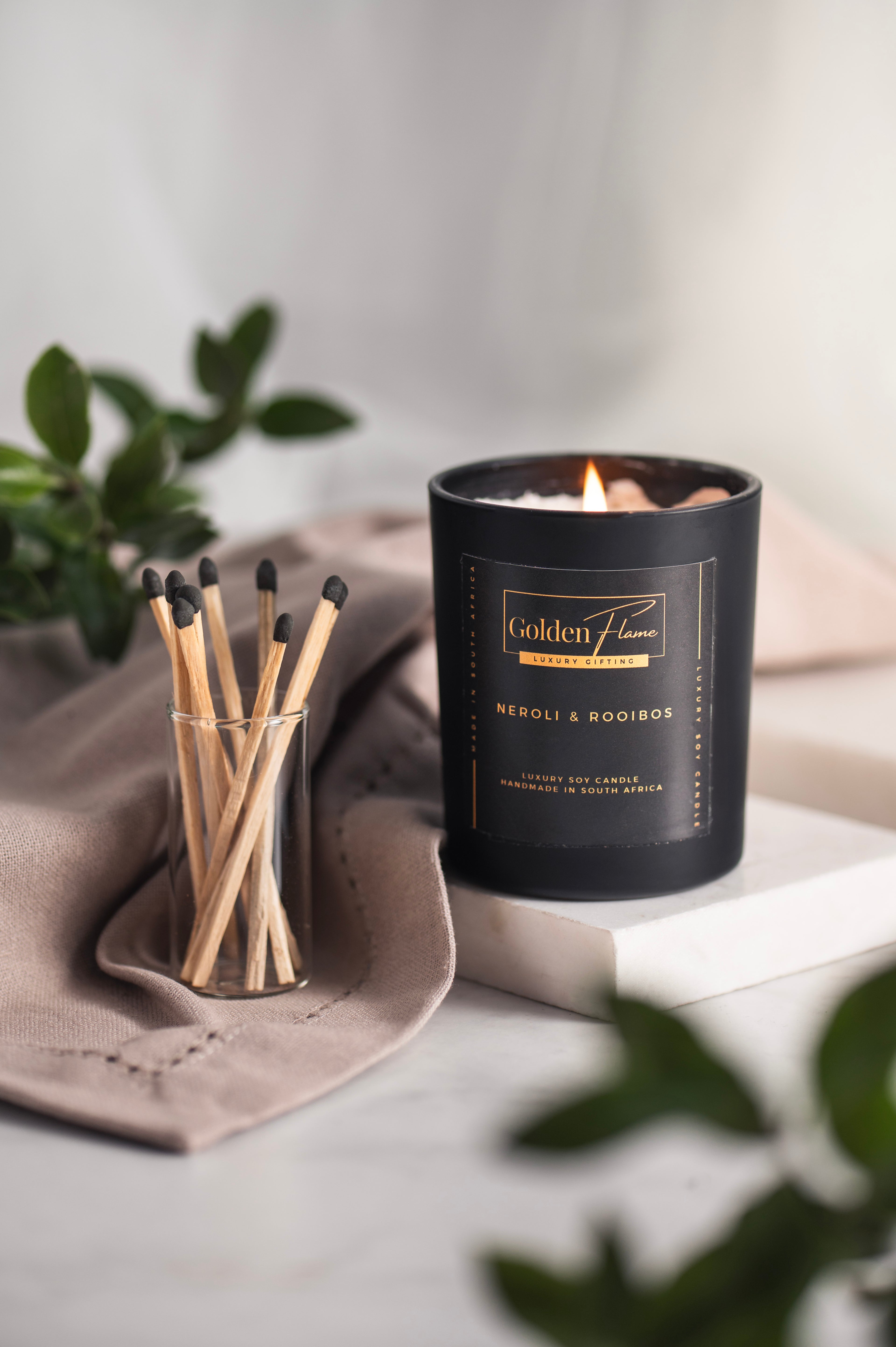 Neroli and Rooibos Soy Candle | Small