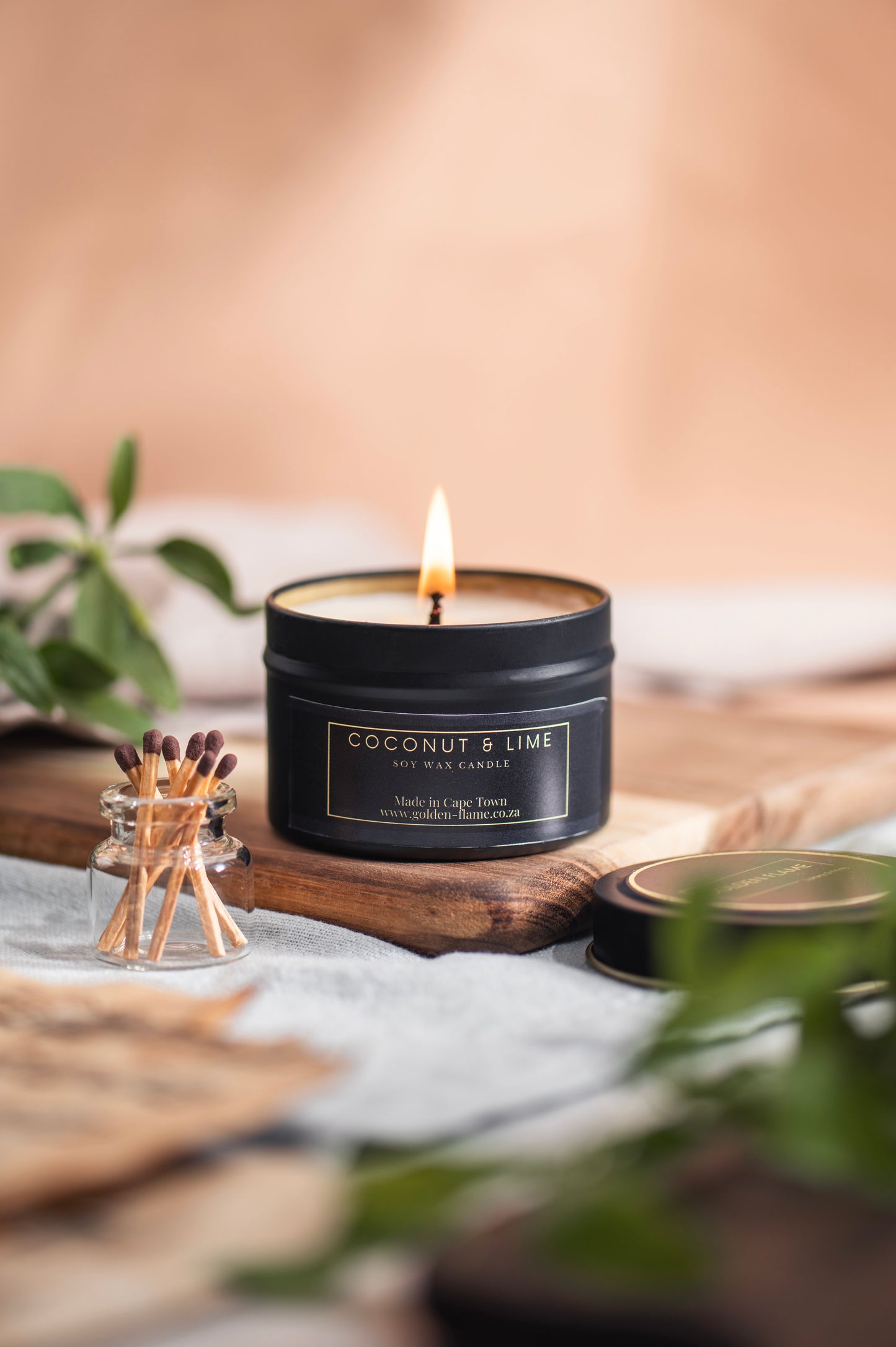 Coconut and Lime Soy Candle | Travel Tin