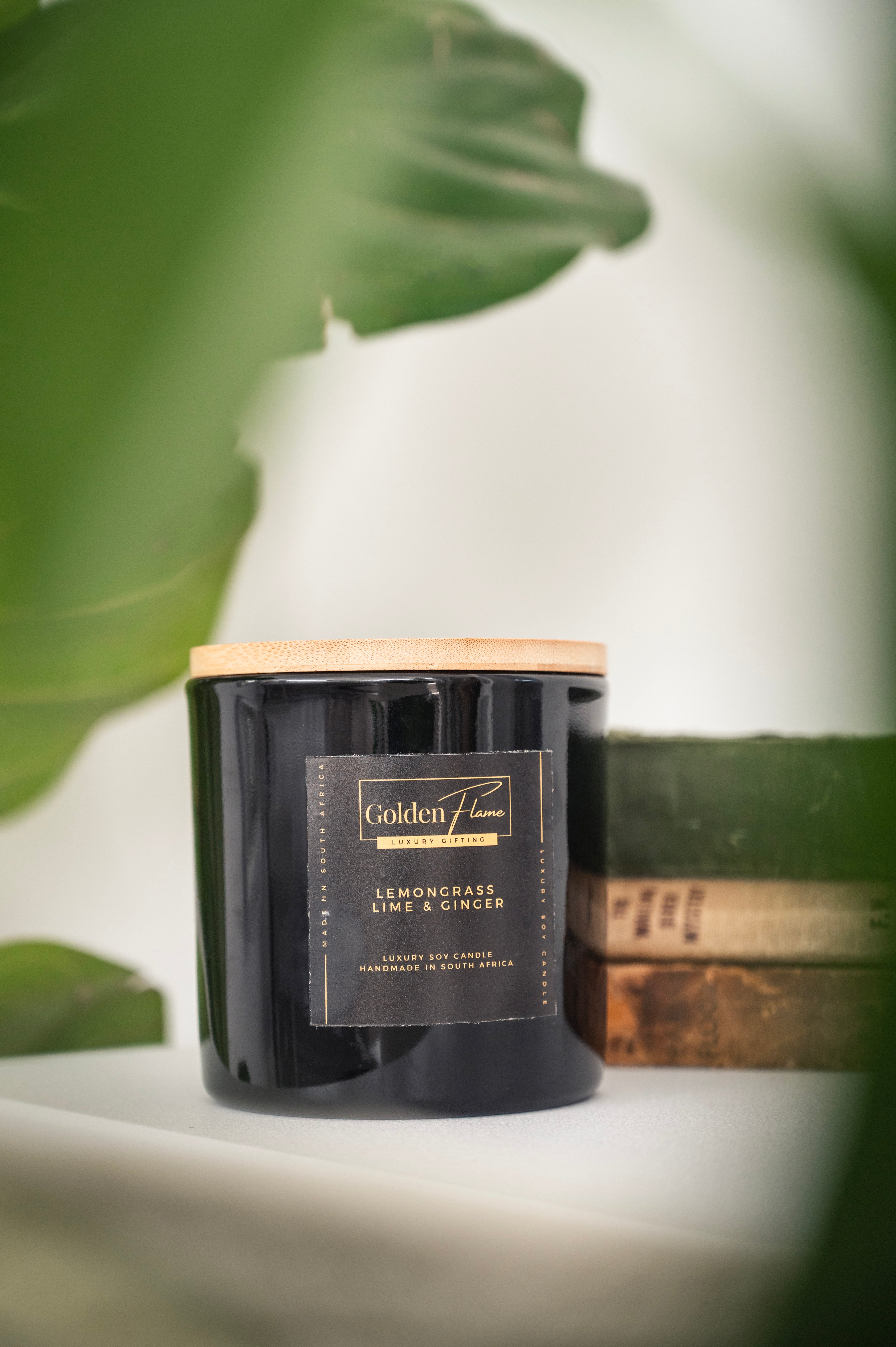 Lemongrass Lime and Ginger Soy Candle | Large