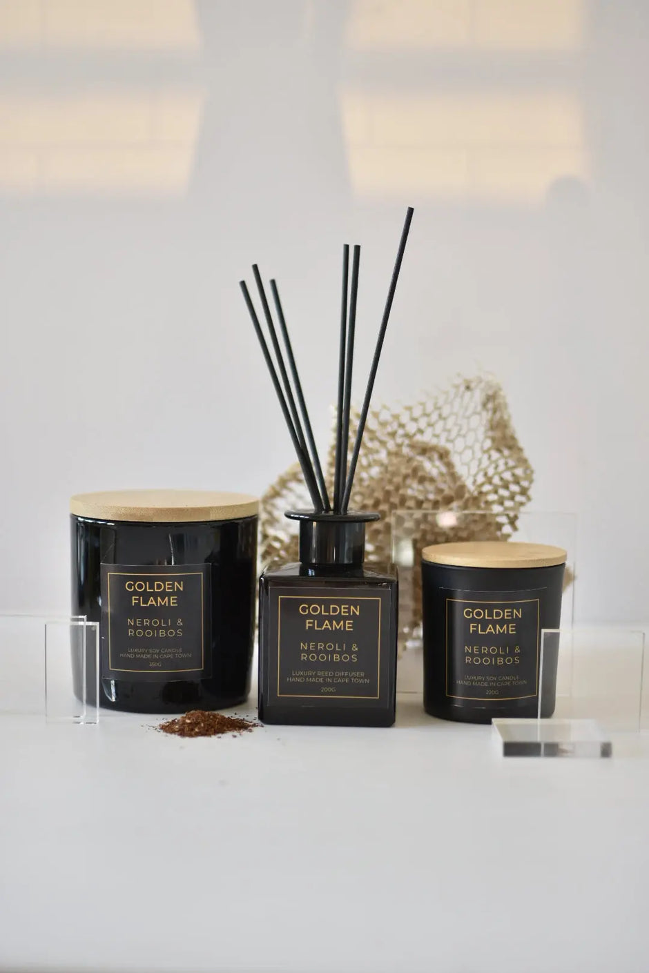 Reed Diffuser by Golden Flame Luxury Gifting Cape Town