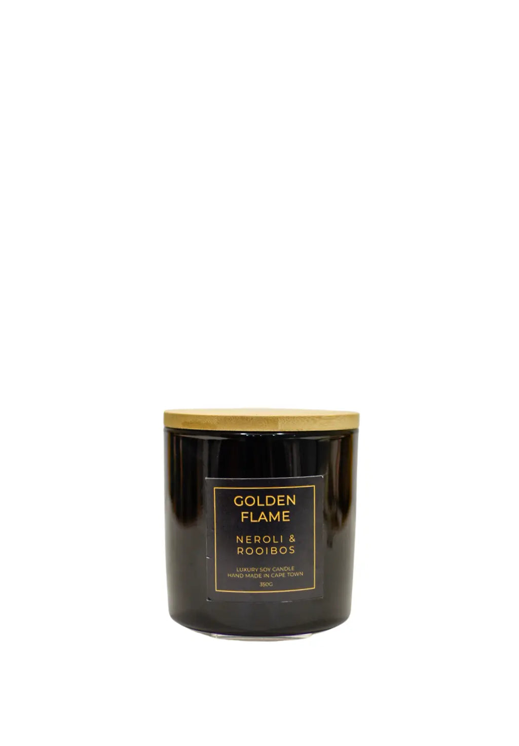 Neroli and Rooibos Soy Massage Candle Golden Flame