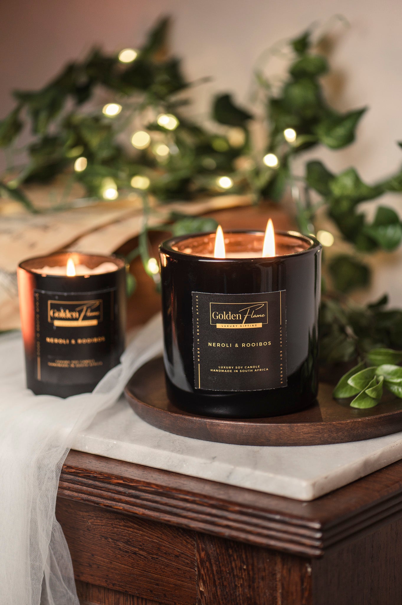Neroli and Rooibos Soy Candle | Large