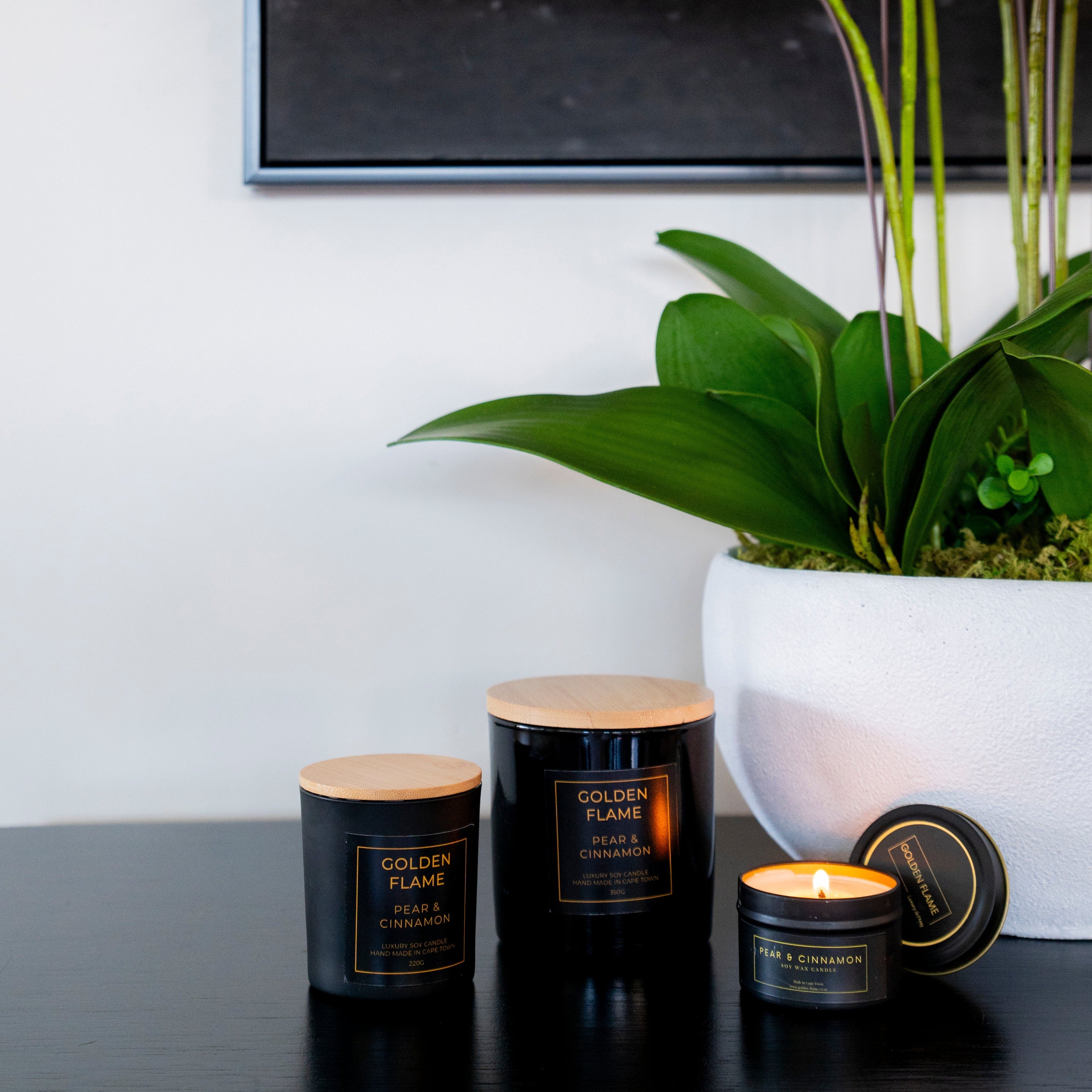 Pear & Cinnamon Bundle Golden Flame
