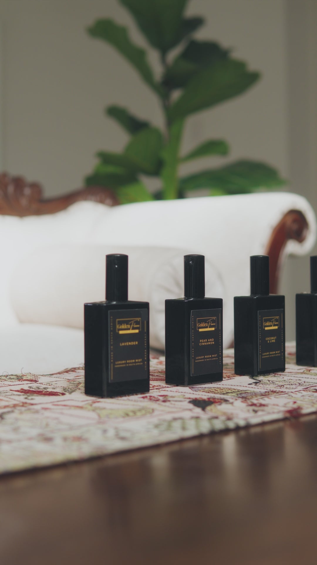 Golden Flame Room Mists